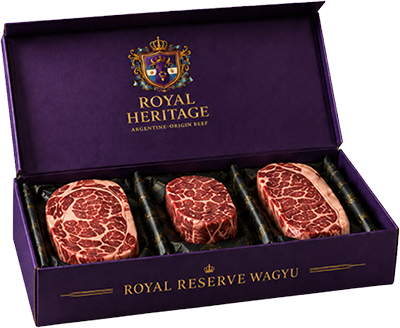 ROYAL RESERVE WAGYU presentation box